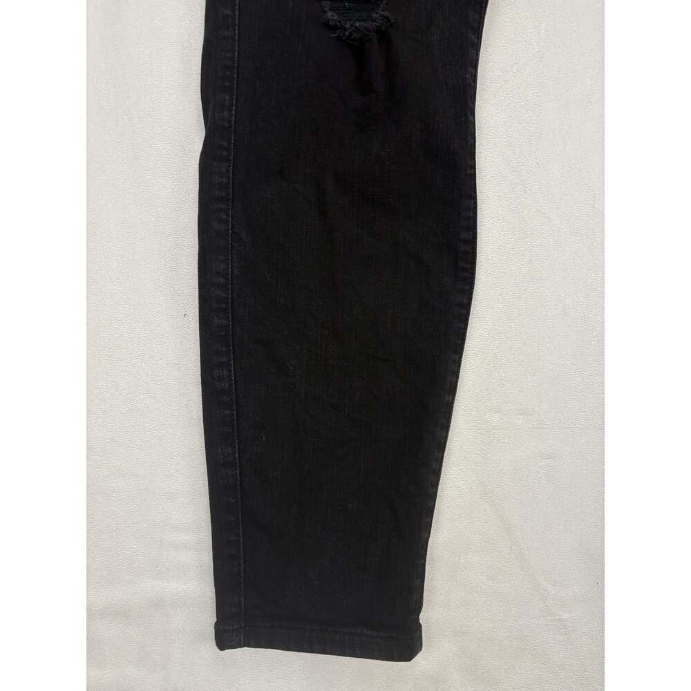 Torrid Bombshell Skinny Jeans Plus Size 18 Black Distressed - Picture 9 of 14